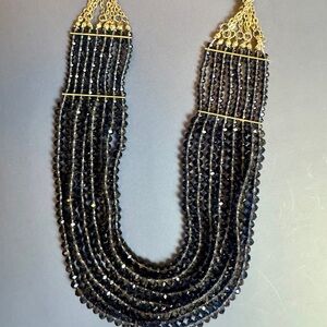 NWT Aurora Borealis Multi Strand Necklace